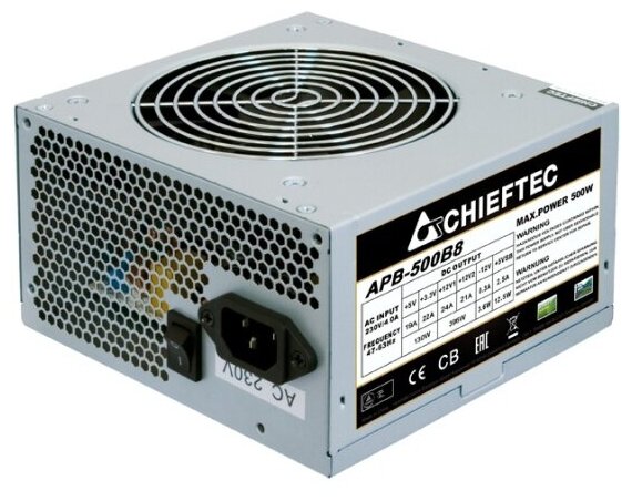 Блок питания Chieftec Value APB-500B8 500W ATX OEM