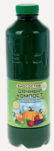 Изображение товара Биосостав для компоста `Дачный-Компост` концентрат 1000мл жидкость