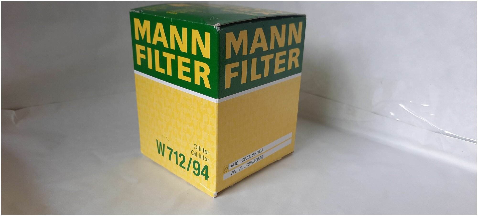Масляный фильтр MANN-FILTER W 712/94 - фотография № 16