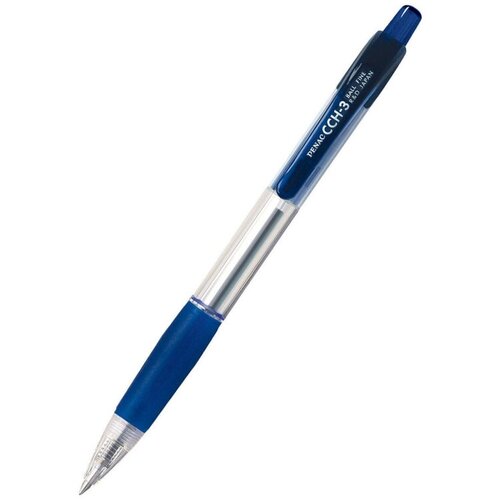 Ручка шариковая автомат. PENAC СCН-3 0.7 син, масл, манж BA3001-03F