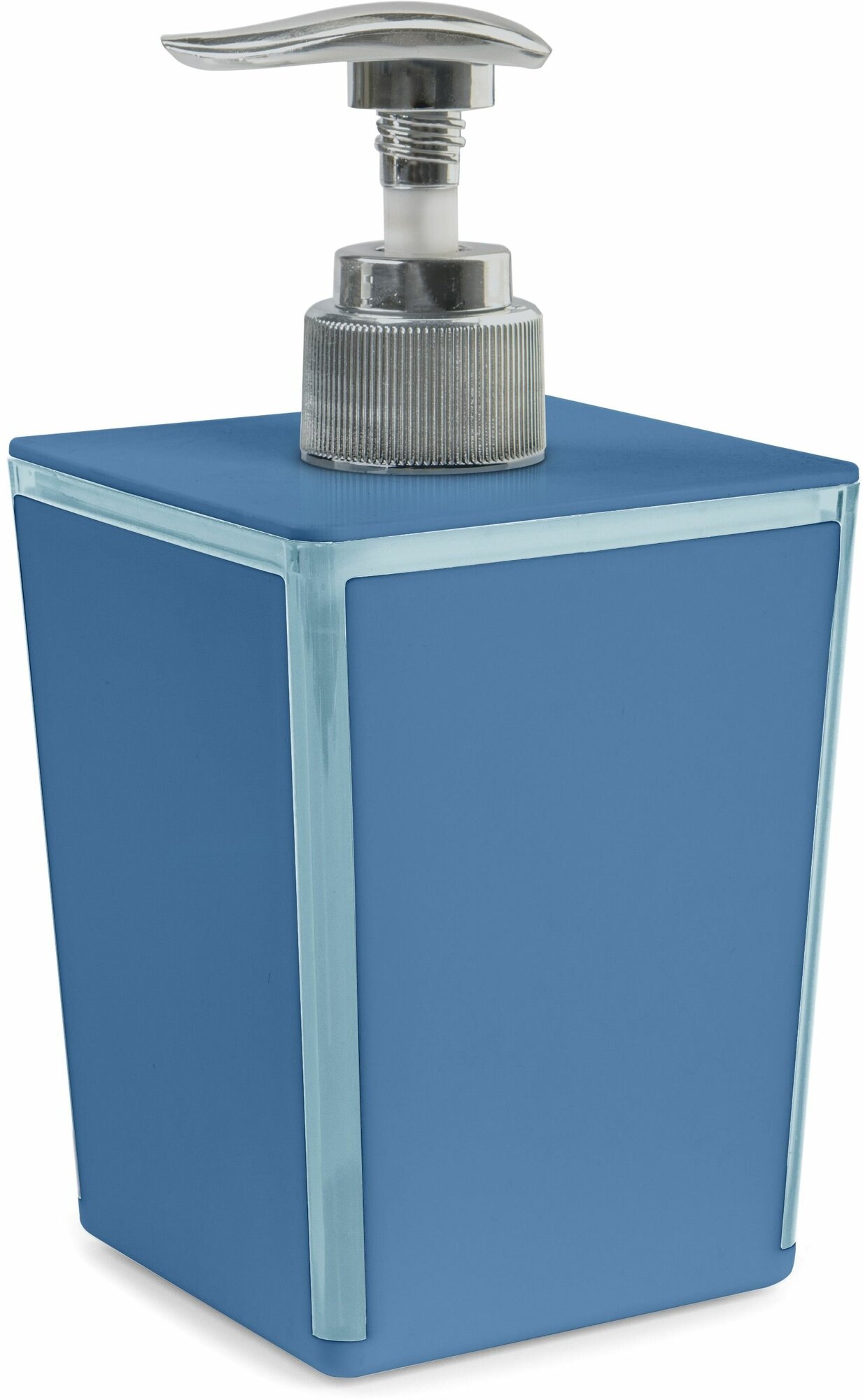 Дозатор для жидкого мыла Spacy цвет голубой