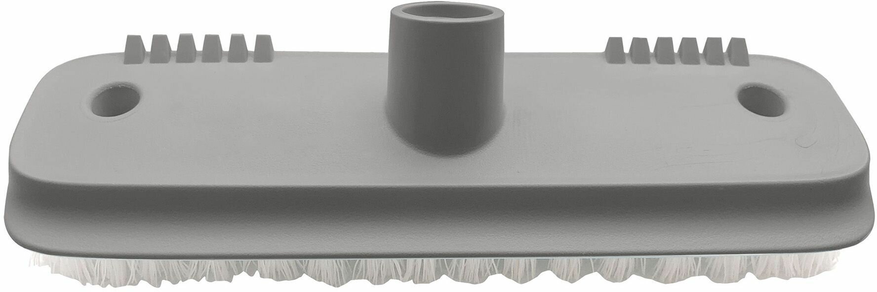 фото Щетка для пола и ковров пластик ETNA серая L24см шробер жесткий ворс 2,5см для черенка под наклоном