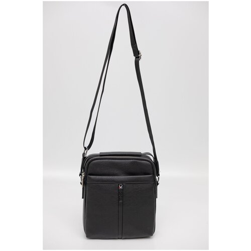 фото 363-10 1231-2 сумка кросс-боди мужская экокожа de-gosa черный