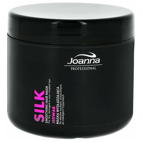 фото Маска для волос `joanna` silk разглаживающая с протеинами шелка 500 г