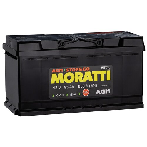 Автомобильный аккумулятор MORATTI AGM 95 а/ч (0) L5 (арт.595120033)