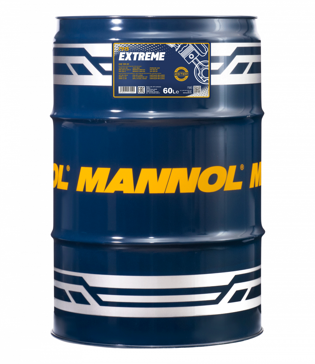 Моторное масло Mannol Extreme 5W40, 4л, синтетическое - фото №17