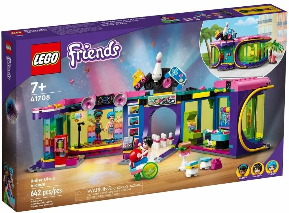LEGO Friends Диско-аркада для роллеров 41708