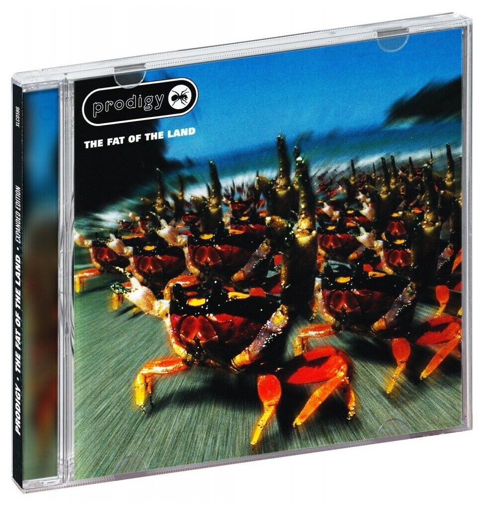 The Prodigy. The fat of the land/The added fat EP (2 CD) (2012 год, СД диск, CD Box)