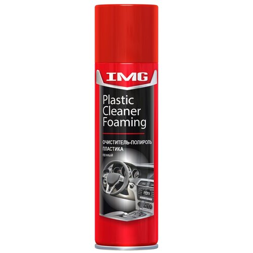 Очиститель-полироль пластика IMG пенный аэрозоль 300мл MG-213