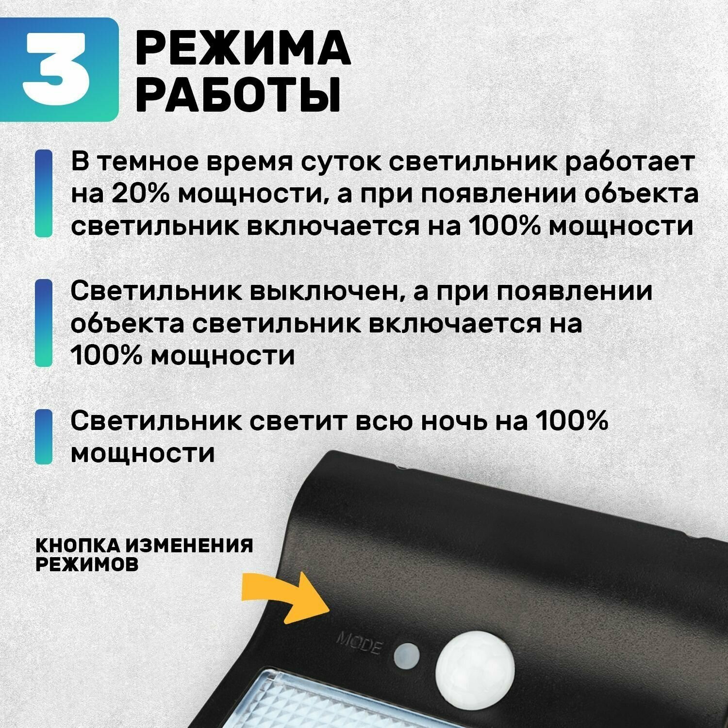 Светильник NEW AGE 602-235 с датчиками движения и освещенности Rexant - фото №4