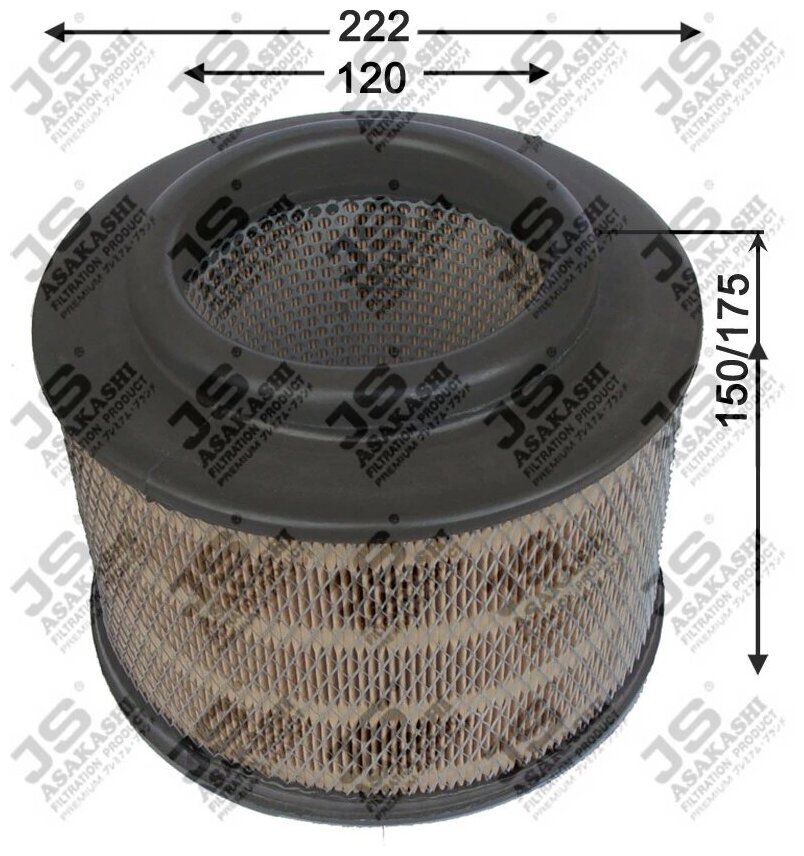 Фильтр Воздушный JS Asakashi арт. A1513