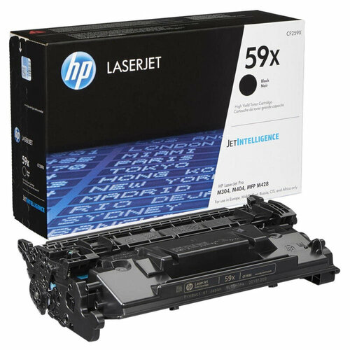 Тонер-картридж HP 59X CF259X чер. пов. емк. для HP LJ M304/M404/MFP M428 hp тонер картридж оригинальный hp cf259xc 59x черный повышенной емкости контрактный 10k