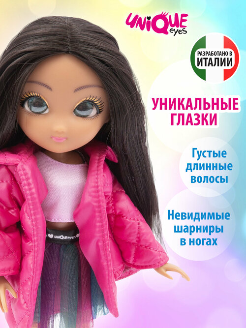 Кукла Юник Айз Виктория серия фэшн 25 см, UNIQUE EYES