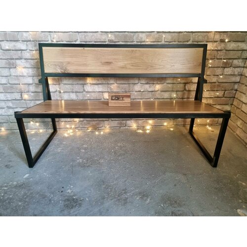 Скамья садовая лофт Roco-13 с размерами 170х54х45 см 29000₽