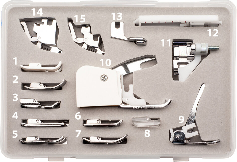 Набор лапок для швейных машин Jaguar - фото №10