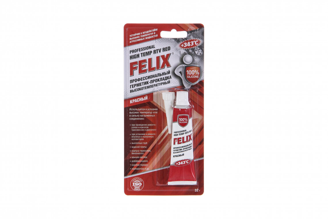 Герметик - прокладка красный 32 г "FELIX" (Малазия)