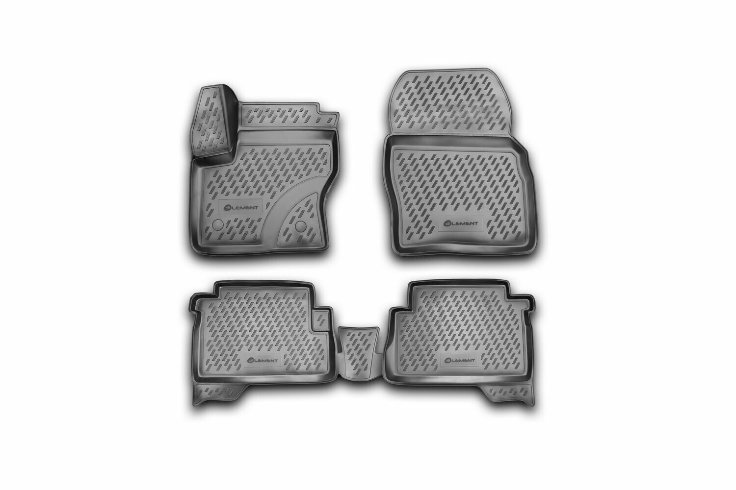 Коврики 3d В Салон Ford Kuga (Ii, Iiр) 2013-2016, 2017-2019, 4 Шт. Element Carfrd00009k ELEMENT арт. CARFRD00009K