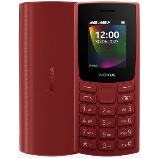 Мобильный телефон Nokia 106 Dual sim (TA-1564) Красный