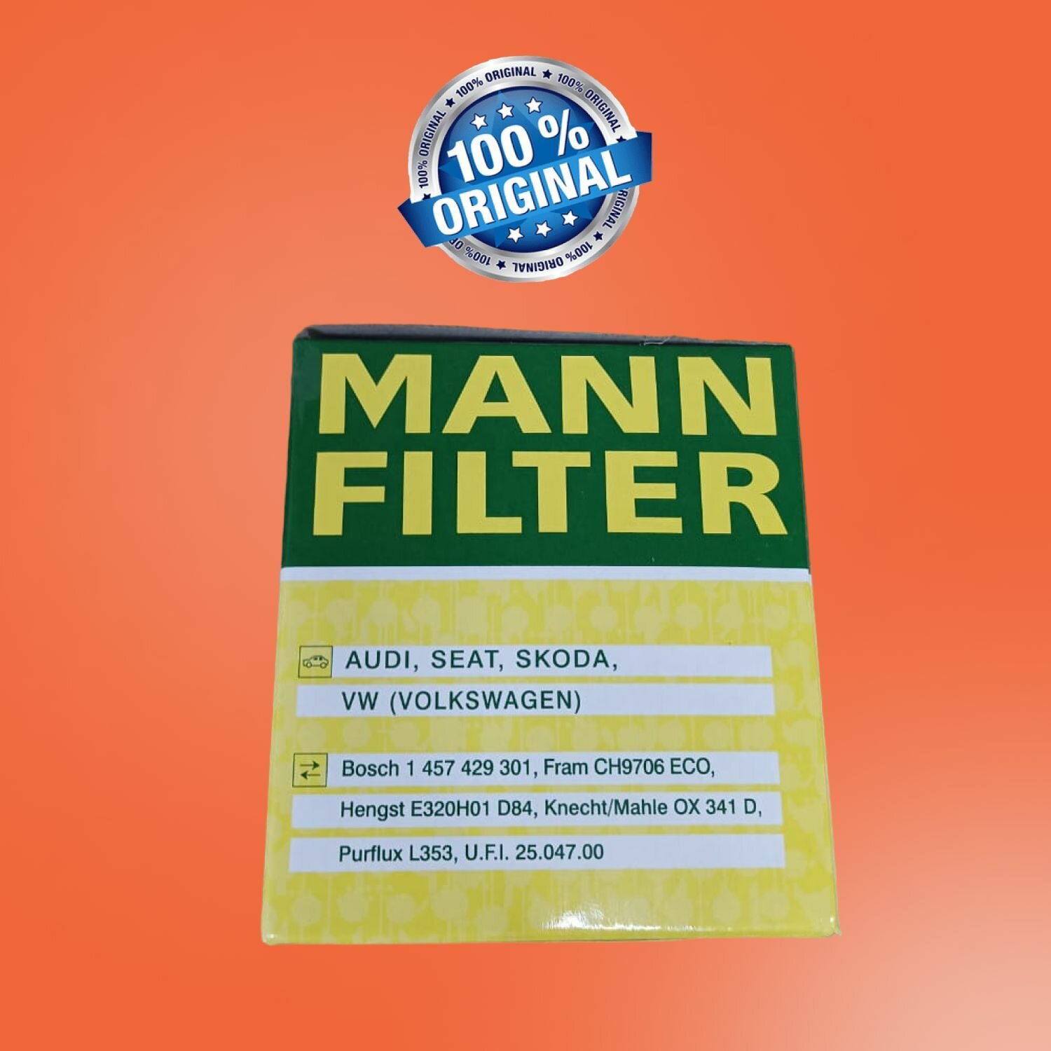 Фильтр масляный MANN-FILTER HU 712/6 x VOLKSWAGEN, SKODA, SEAT, AUDI