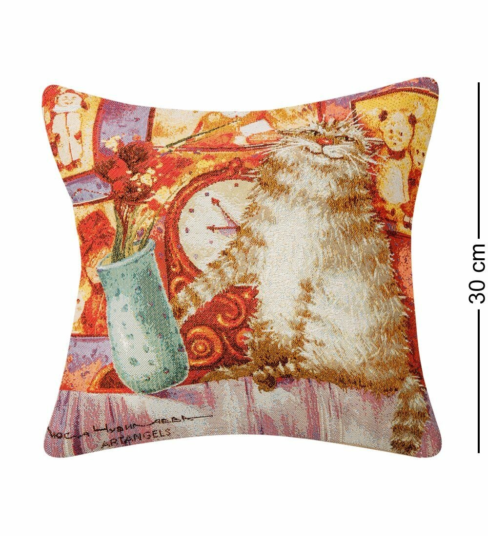 Подушка гобеленовая 'Вредный' 30х30