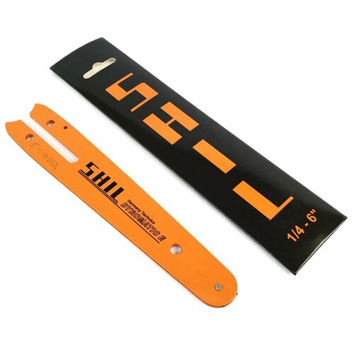 Шина для мини-бензопилы 28 звеньев, шаг цепи 1/4