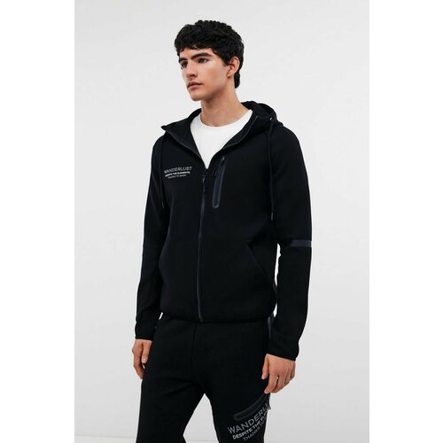 фото Толстовка baon b6124506, размер l, , black