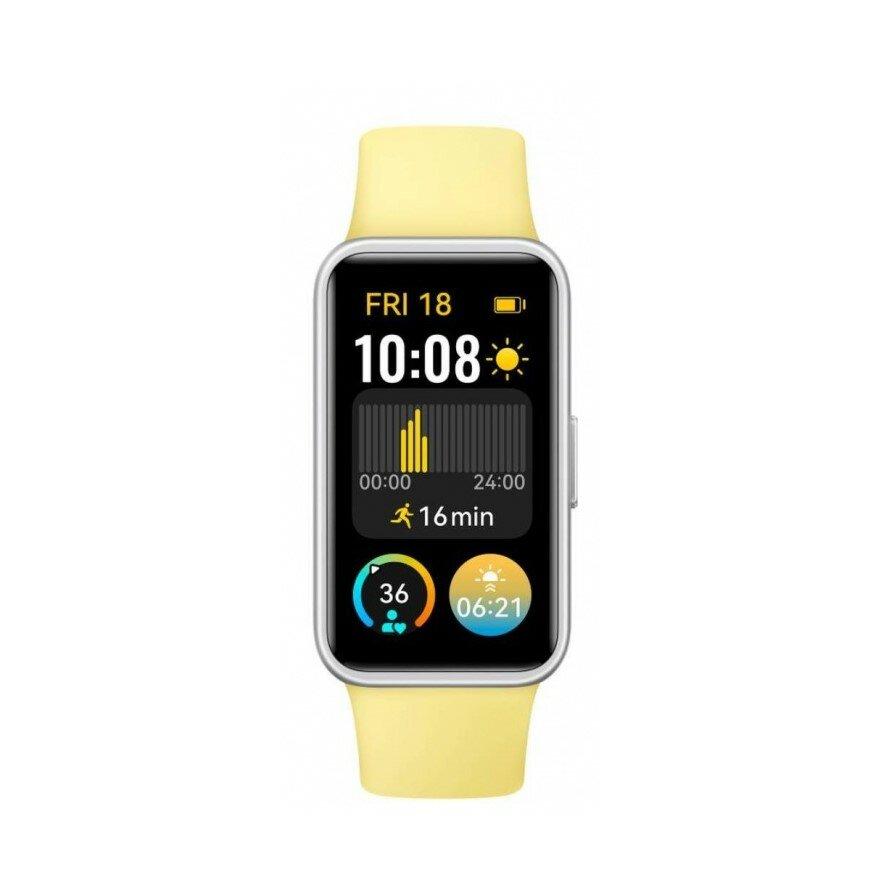 Фитнес-браслет HUAWEI Band 9, (KIM-B19), Лимонно-желтый, (55020BYJ) — фото 1