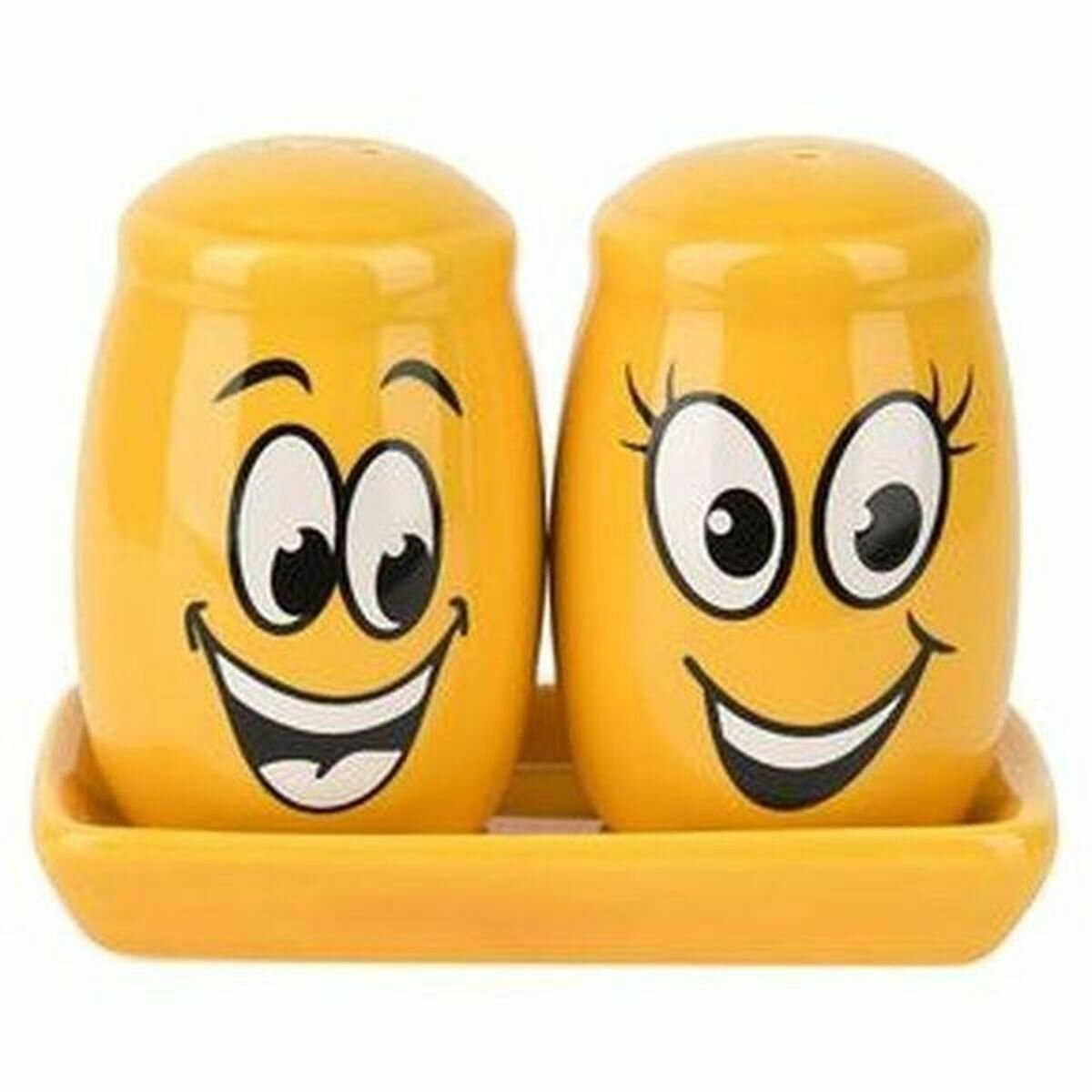 Набор для специй Smile 2пр 11*6*8,5см, керамика