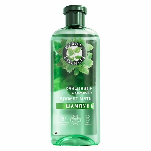 Шампунь для волос очищение и свежесть с ароматом мяты Herbal EssencesХербал Эсенсес фл 350мл 502₽