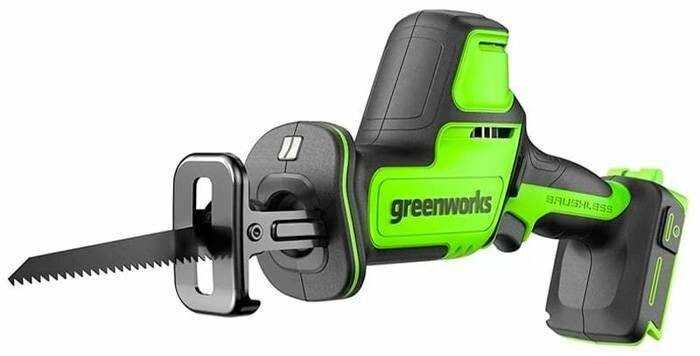 Сабельная пила аккумуляторная бесщеточная GREENWORKS GPTCRS25 24V (без АКБ и ЗУ)