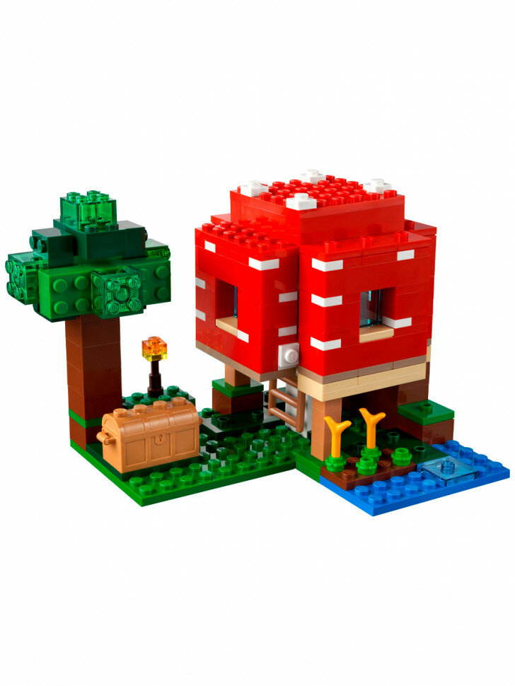 Конструктор Майнкрафт: Грибной дом 1078 — фото 1