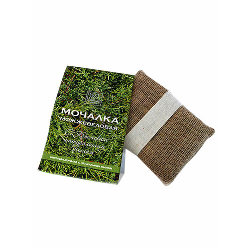 Мочалка джутовая с натуральным мылом Можжевеловая Крымская Линия 321₽