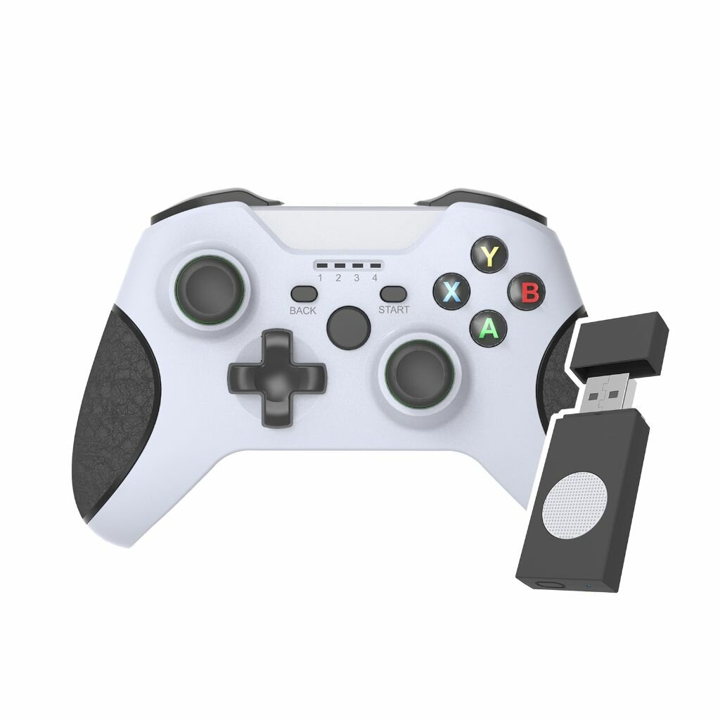 Беспроводной джойстик Xbox one 2.4G с аудиоинтерфейсом