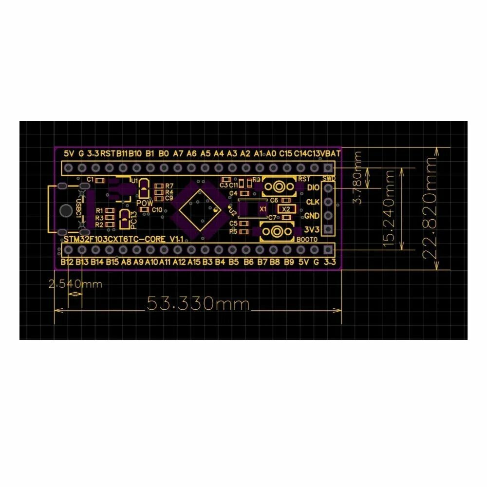 Микроконтроллер STM32FEBKC6T6, STM32FEBKC6T6 — фото 1