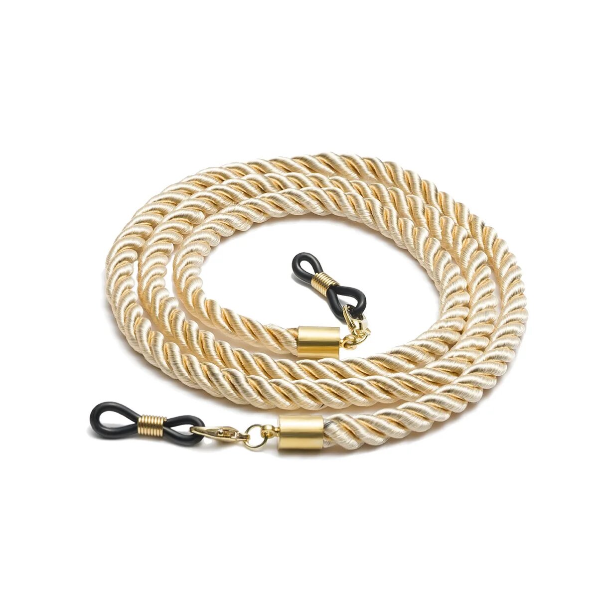 Цепочка для очков из полиэстера, Beige Rope, Женский