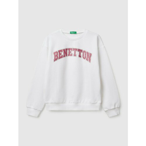фото Свитшот united colors of benetton, размер s, белый