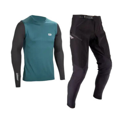 Комплект велоджерси/велоштаны Leatt Ride Kit MTB 1.0 (Teal, XL, 2025 (5025104904))