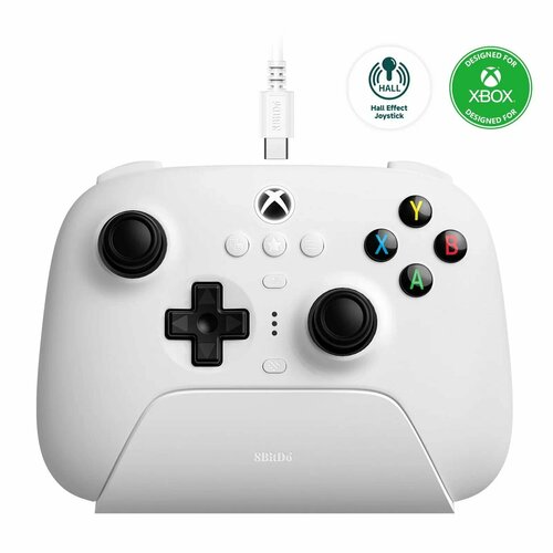 Геймпад 8BitDo Ultimate 3-mode для Xbox OneSeries Windows 10 Android белый 7581₽