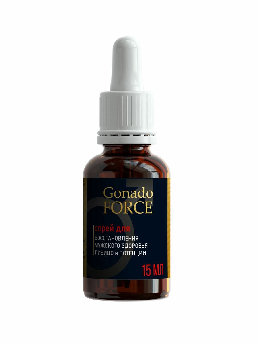 Тестостероновый бустер Gonado Force капли без глютена 15мл