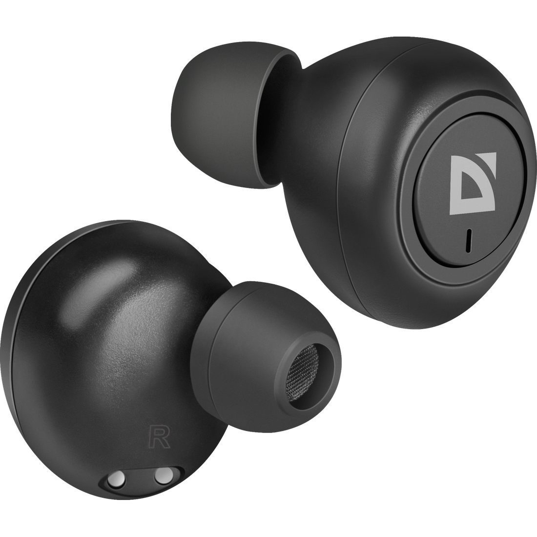 Наушники Defender Twins 638 беспроводные, вкладыши, с микрофоном, TWS, Bluetooth, черный