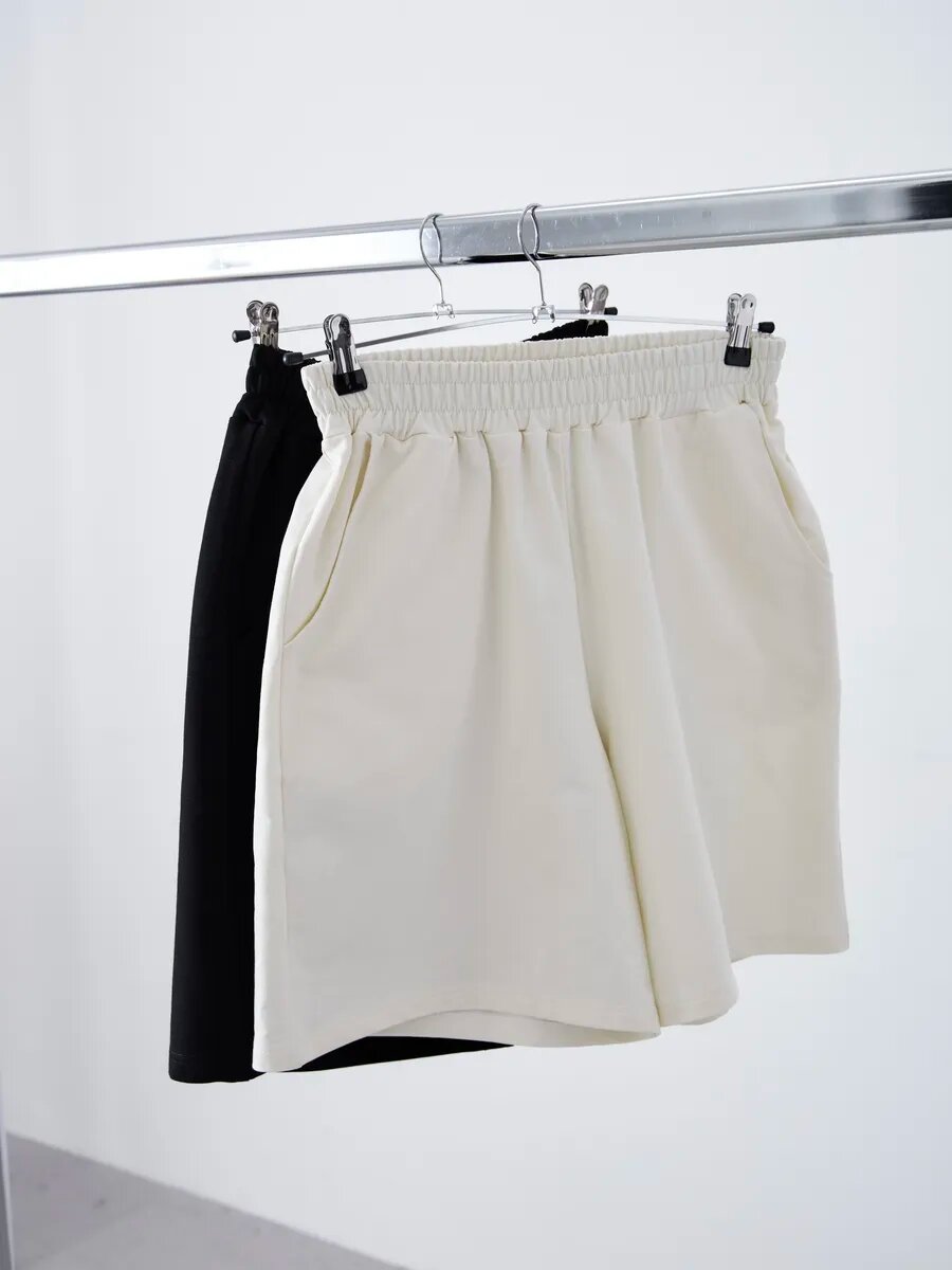 Бермуды Телодвижения, размер 176,182-100-90 (50) XL, экрю, черный