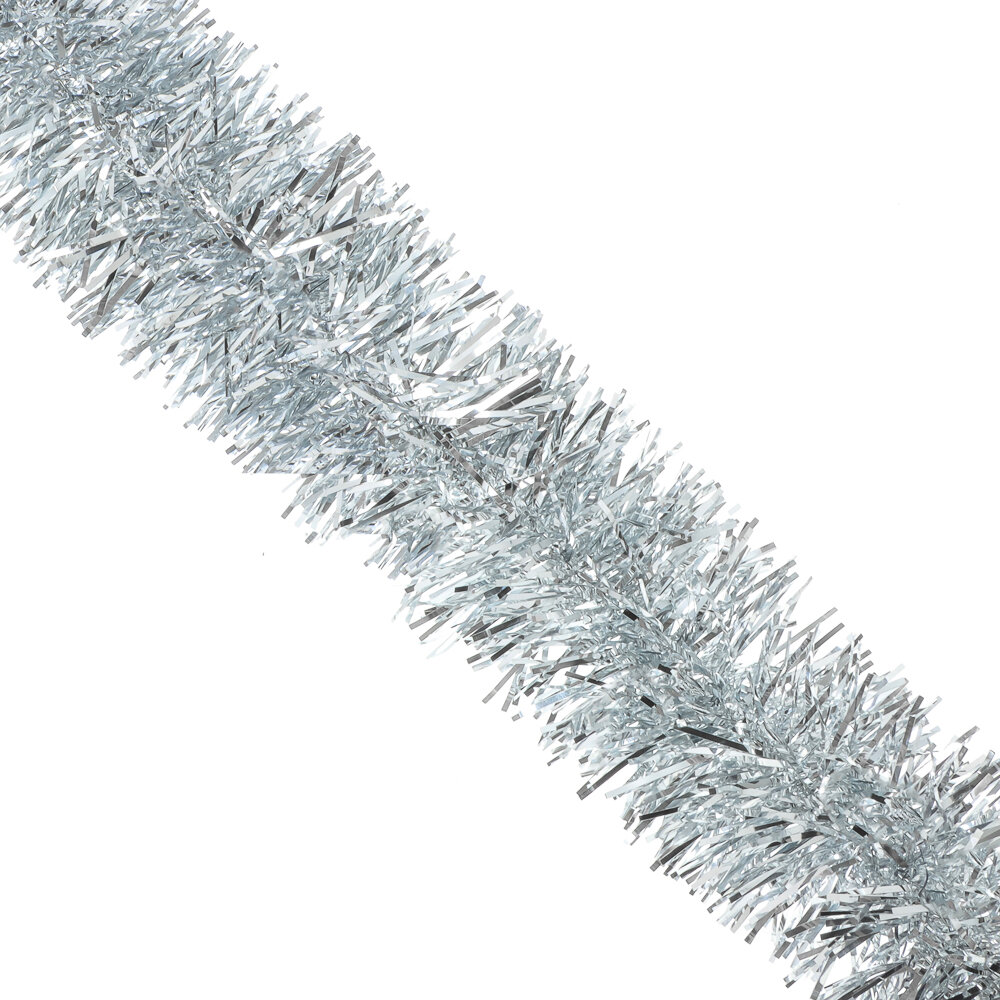 Мишура новогодняя пушистая украшение для елки набор 12 шт 5x200 см