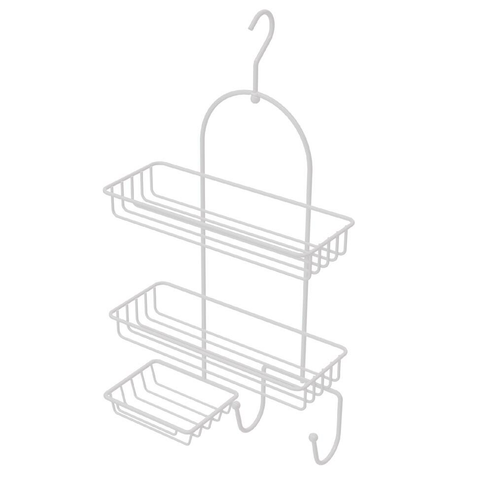 Полка для ванной Fixsen с мыльницей 10x49 см цвет белый