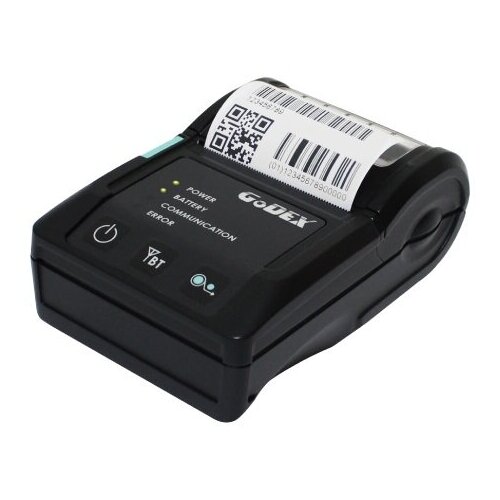 Принтер этикеток Godex MX30, мобильный, 203 DPI, ширина печати 3