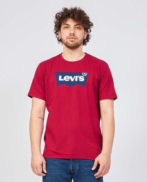 Футболка Levis, размер XL, красный