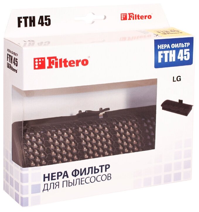 Filtero FTH 45 LGE HEPA фильтр для пылесосов LG - фотография № 1
