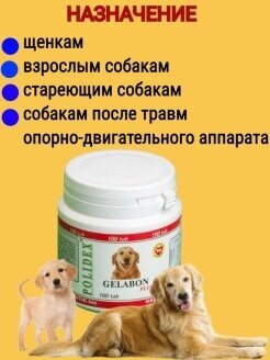 Витамины для собак POLIDEX - фото №4