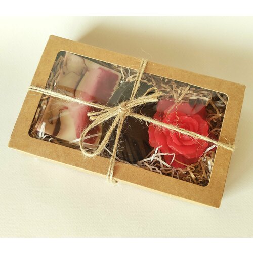 Женский подарочный набор мыла ручной работы