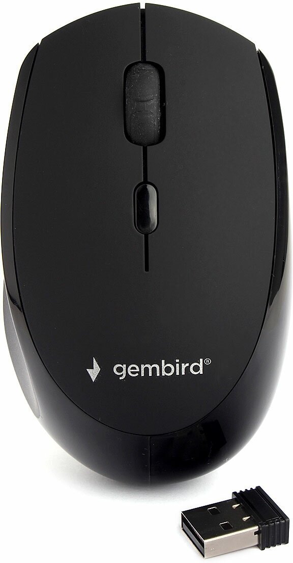 Беспроводная бесшумная мышь Gembird MUSW-354