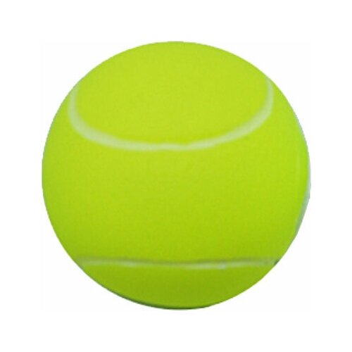 Игрушка для собак Уют "Мяч теннисный", 7 см